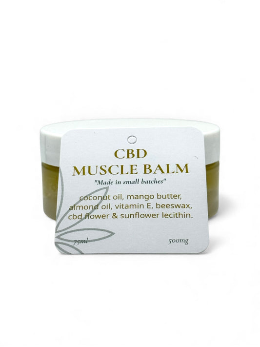 Bud Brothers CBD muscle balm, topical CBD recovery balm